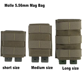 Tractical Molle יחיד מגזין כיס 5.56 מ 