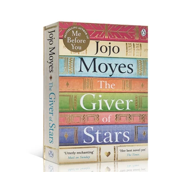 הנותן של כוכבים על ידי ג ' וג ' ו Moyes המקורי באנגלית בדיוני ספרים הרומן רב המכר ספר הספרות הקלאסית הספר