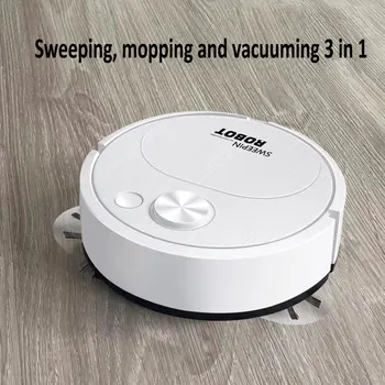 2023-USB 3 ב-1 חכם מטאטא רובוט שואב אבק מנקה אלחוטית 1500Pa גורר ניקוי לטאטא את הרצפה עבור המשרד הביתי