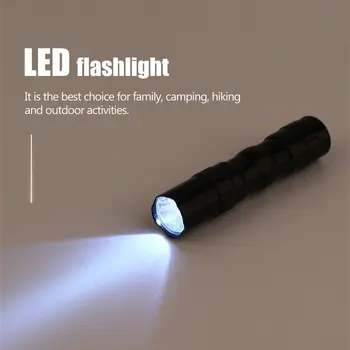 נייד פנס LED עמיד למים, עמיד הלם 3W אולטרה בהיר לפיד אור המנורה חיצוני עובד אור קמפינג נסיעות וטיולים