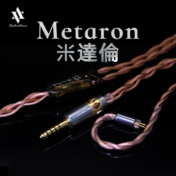 הישועה Metaron 6N קריסטל יחיד נחושת כבל אודיו אוזניות שדרוג כבל 0.78/ MMCX