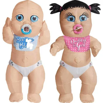 למבוגרים Cosplay בנים בנות חמוד ענק תינוקות מתנפח תלבושות טקס הפתיחה הבמה החג המשמח מתנות