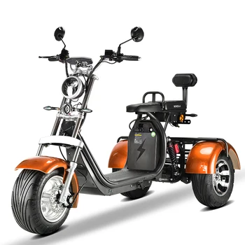 שלושה גלגלים Ebike חשמליים תלת אופן 3 גלגל מטען Trikes שמן צמיג אופניים חשמליים שלושה גלגלים למבוגרים