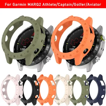 SmartWatch מגן Case כיסוי עבור Garmin MARQ2 שעון ספורט עמיד למים מגן מעטפת עם קנה מידה