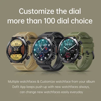 K56PRO גברים Smartwatch 1.39 אינץ מסך HD Bluetooth לקרוא שעון חכם קצב הלב לחץ דם צג חיצוני ספורט Smartwatch