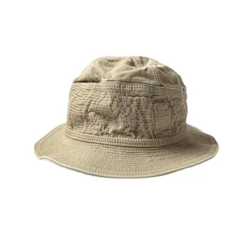 קפיטל 2024 קיץ חם דלי כובע משובח חאקי עתיק בטיק לשטוף מזדמן שמש כובע לגברים ונשים