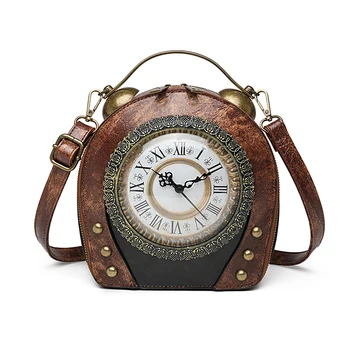 בציר תיק יצירתי שעון ושעון נשים התיק המפורסם מותג יוקרה תיקים לנשים אישיות מעצב תיק תיק שליח