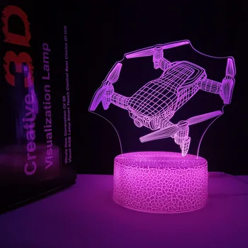 3D אשליה המנורה 
