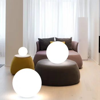 צבעוני מנורת רצפה הסלון, חדר השינה הוביל בסיבוב אורות חיצונית קישוט מרחוק טעינה עכשווי מנורת שולחן אורות קומה