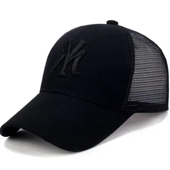 רשת הצמד חזרה כובע זנב כובע בייסבול לנשימה מהירה ייבוש רשת כובעי בייסבול ספורט תחת כיפת השמיים כובע שמש כובע מגן 