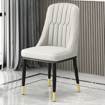 כיסא איפור הצפוני בסגנון אירופאי אור יוקרה האוכל כיסא מודרני מינימליסטי מזדמן צואה משק הבית משענת הכיסא