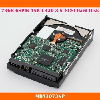 על Fujitsu MBA3073NP 73GB 68PIN 15K U320 3.5' SCSI, דיסק קשיח, תעשייתי, ציוד רפואי HDD לעבוד בסדר באיכות גבוהה ספינה מהירה