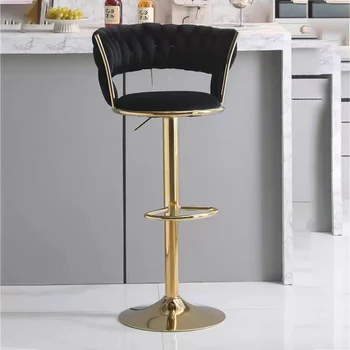 כיסאות בר מודרניים כסאות אוכל סלון מטבח עץ למשרד כסאות אוכל יוקרה מעצב Sillas De Comedor רהיטים