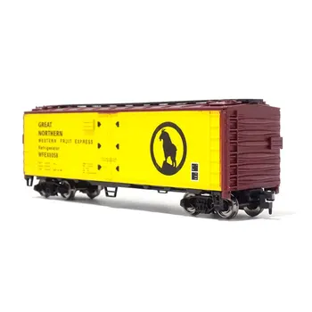 1/87-HO קנה מידה הרכבת מודל נהדר הצפוני הרכבת המרכבה מודל הרכבת סצנה מיניאטורית אוסף חול שולחן נוף גלגלי סגסוגת