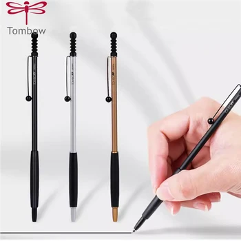 יפן TOMBOW זום סלים מתכת עט כדורי 0.7 שחור ג 'ל עט לפנה