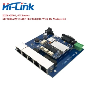 היי-קישור 4G Openwrt MT7688A/7628N+EC20/EC25 LTE נתב ערכת מודול עם בדיקת לוח HLK-GD01