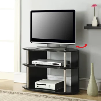 Designs2Go המסתובב טלוויזיה, שחור טלוויזיה הרהיטים בסלון טלוויזיה ארון