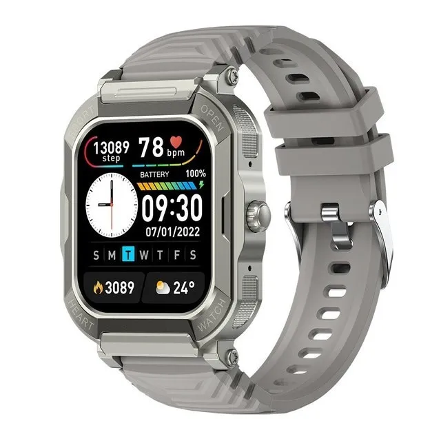 H30 חדש 1.9 אינץ שעון חכם גברים IP68, עמיד למים ספורט תחת כיפת השמיים כושר גשש הבריאות לפקח Bluetooth שיחה Smartwatch נשים