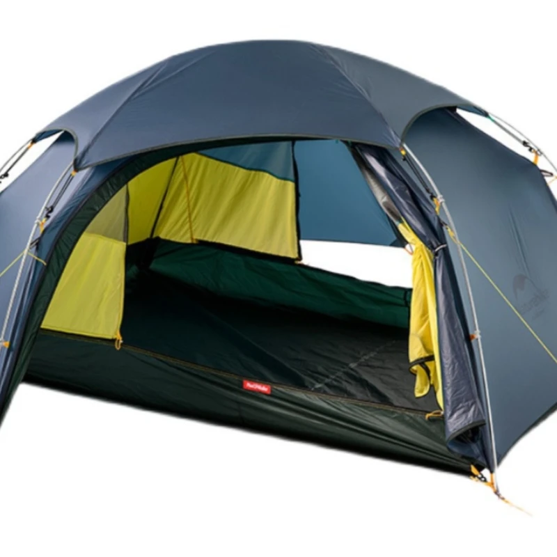 משושה ארבע עונות כפול אוהל קמפינג תחת כיפת השמיים אדם יחיד גשם ושמש הגנה הר האוהל