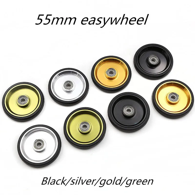 4 צבעים לא לוגו קל גלגל 55mm על אופני ברומפטון easywheel זהב כסף שחור ירוק