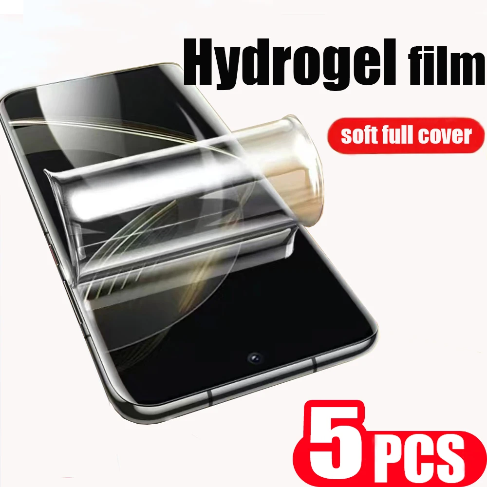 5Pcs טלפון כיסוי עבור Huawei נובה 10 9 11 pro Ultra 10Z 8 8i SE נוער 4G מגן מסך Hydrogel הסרט סרט מגן לא זכוכית