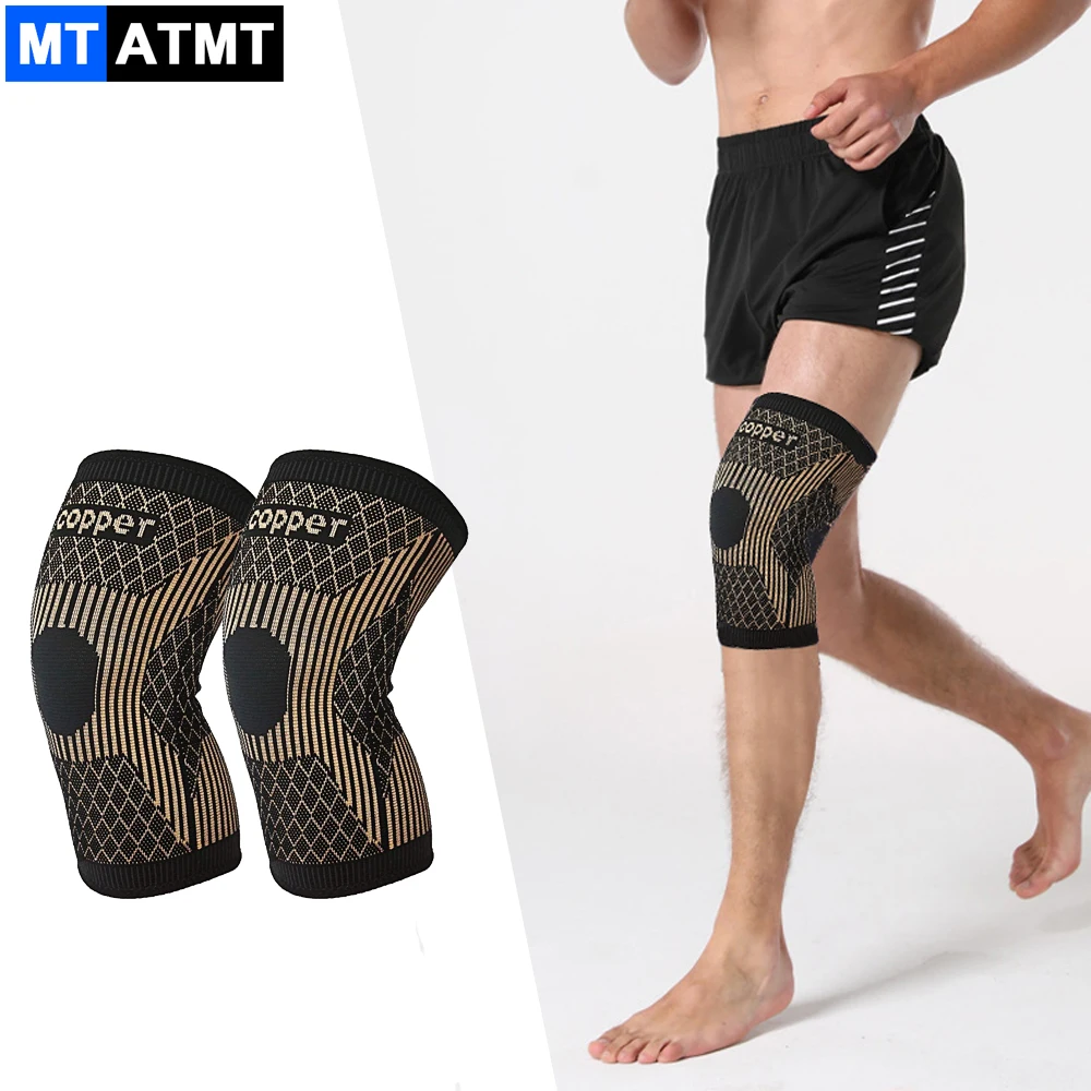 MTATMT נחושת ברך -נחושת הברך שרוול דחיסה עבור ספורט,אימון,כאבי מפרקים הקלה ותמיכה