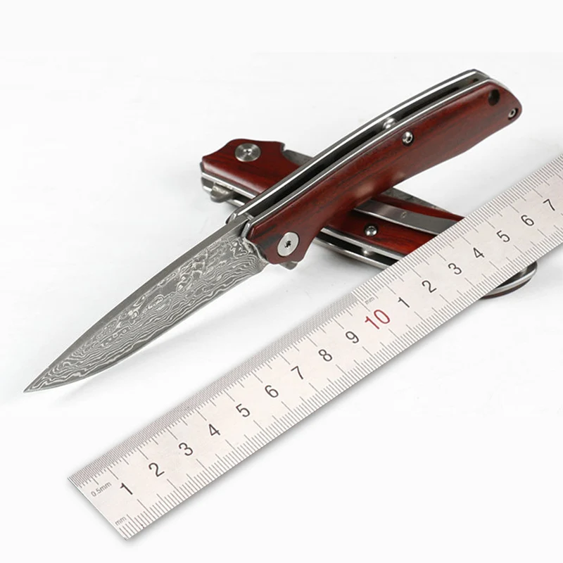מוצר חדש חדה ביבוא דמשק פלדה, נפחות, אולר outdoorEDC כלים מהגוני להתמודד עם אוסף כלי הסכין