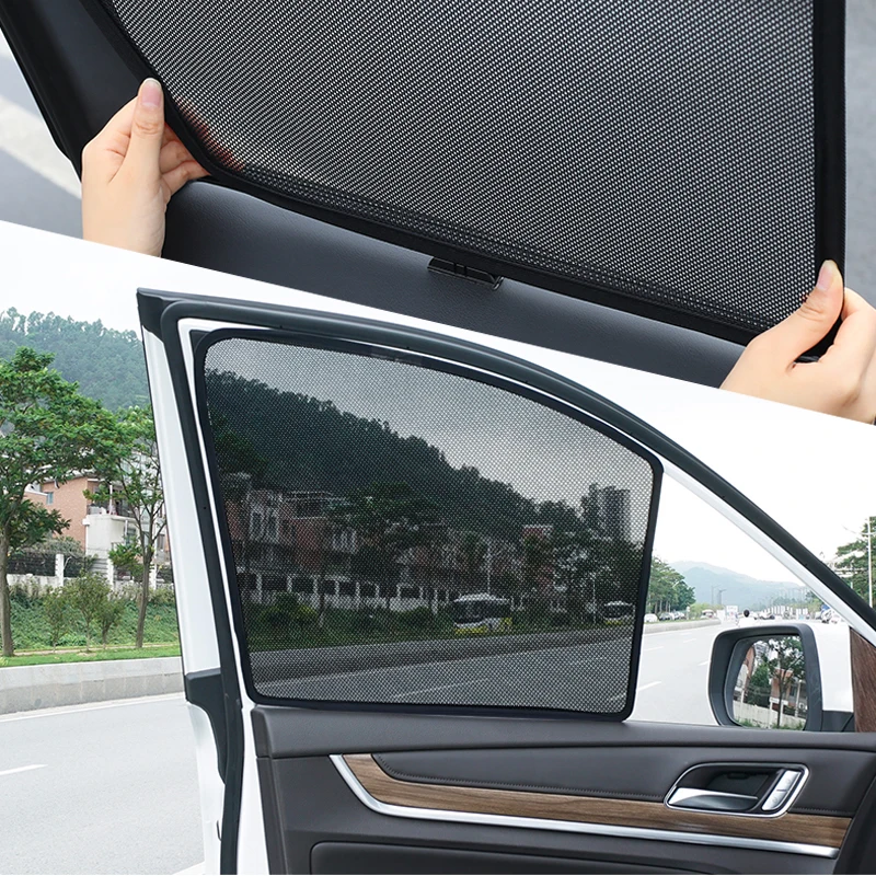 עבור פולקסווגן פולקסווגן גולף 7 גרסה רכב מגנטי החלון בצד שמשיות רשת צל עיוור לחלון המכונית Curtian אביזרים